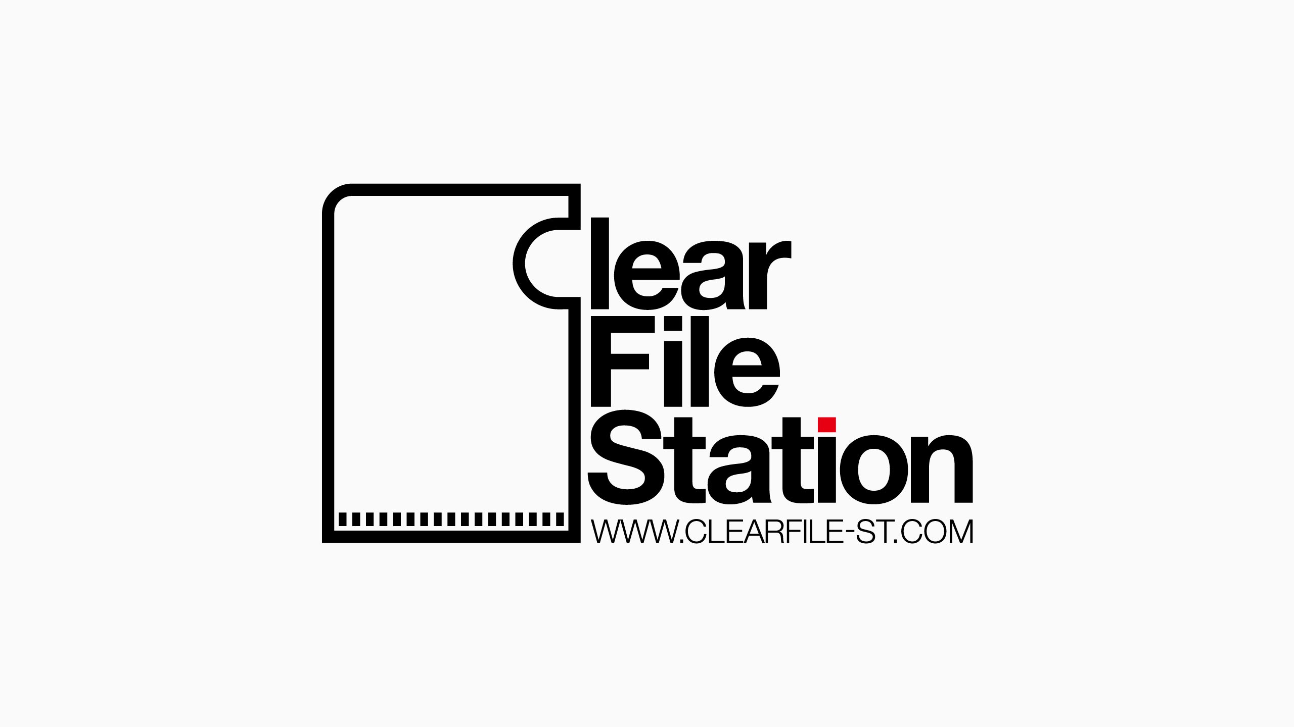 クリアファイルの印刷専門サイト クリアファイルステーション・ロゴマーク